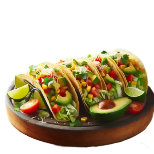 Un tacos végétarien
